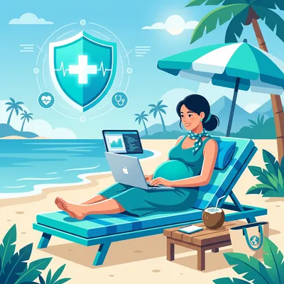 Vorschaubild: Auslandskrankenversicherung für Schwangere – Schutz im Ausland 2026