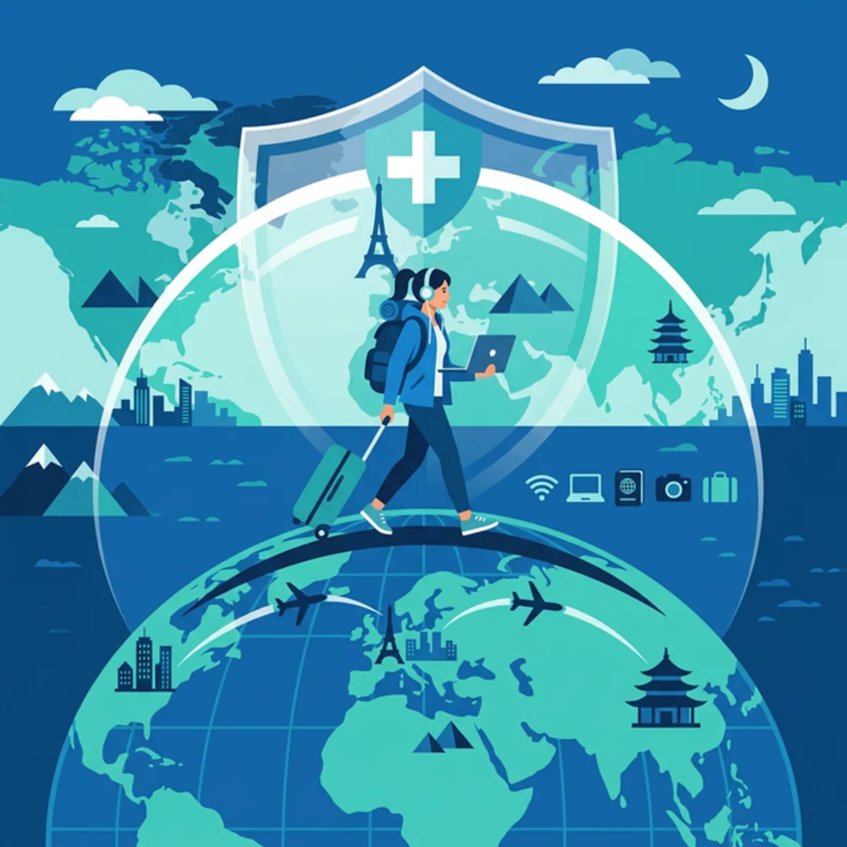 Titelbild für den Artikel: Feather International Health im Test – Expatriates Krankenversicherung für Nomaden