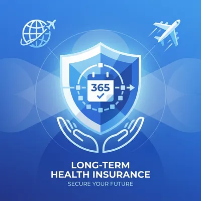 Vorschaubild: Langzeit Auslandskrankenversicherung: Über 1 Jahr versichert bleiben (2026 Guide)